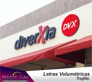 Letras Volumetricas Peru