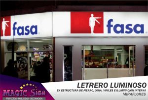 Letrero Luminoso