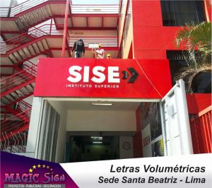 Letras Volumetricas Peru