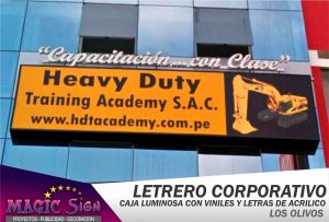 Letrero Corporativo