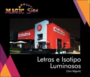 Letreros luminosos